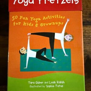 Yoga Pretzels 50 Fun Yoga Activities for kids and Grownups by Barefoot Books